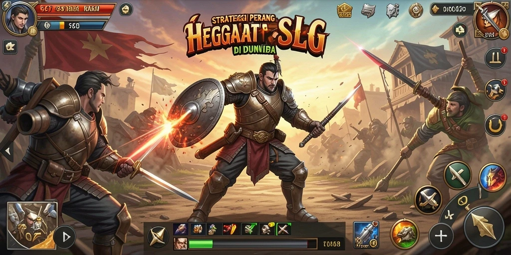 Tampilan gameplay 66D yang menegangkan dan strategis.