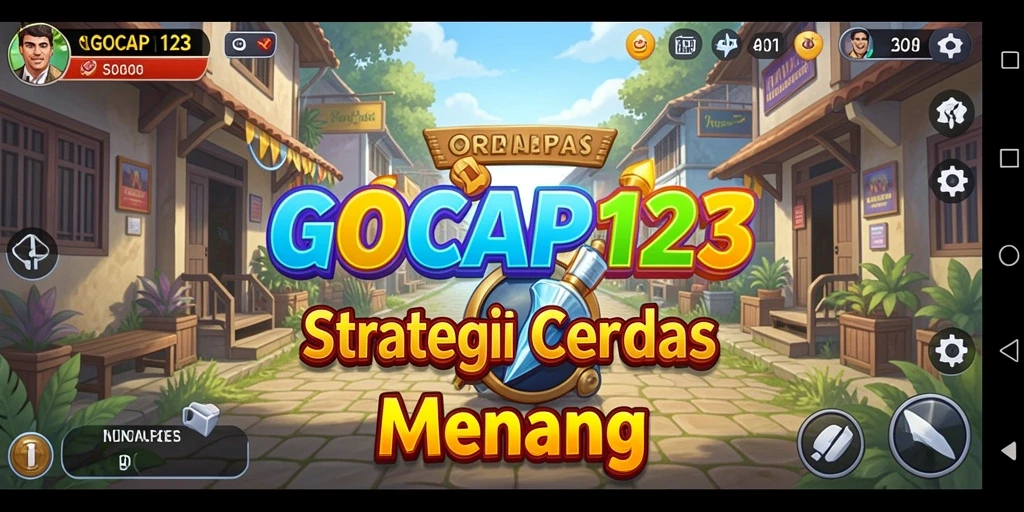 Tangkapan layar GOCAP123 menunjukkan gameplay strategi yang intens.