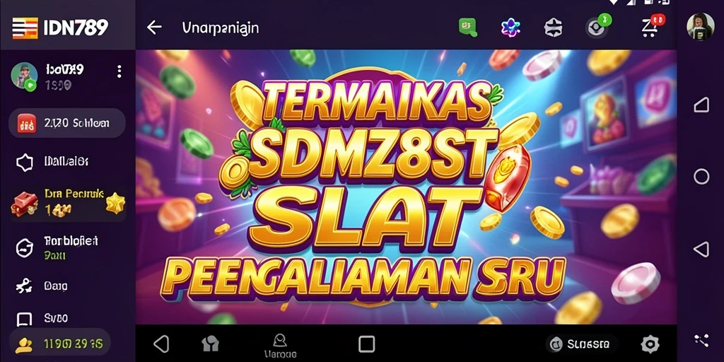 Tampilan menarik dari gameplay Slot di IDN789.