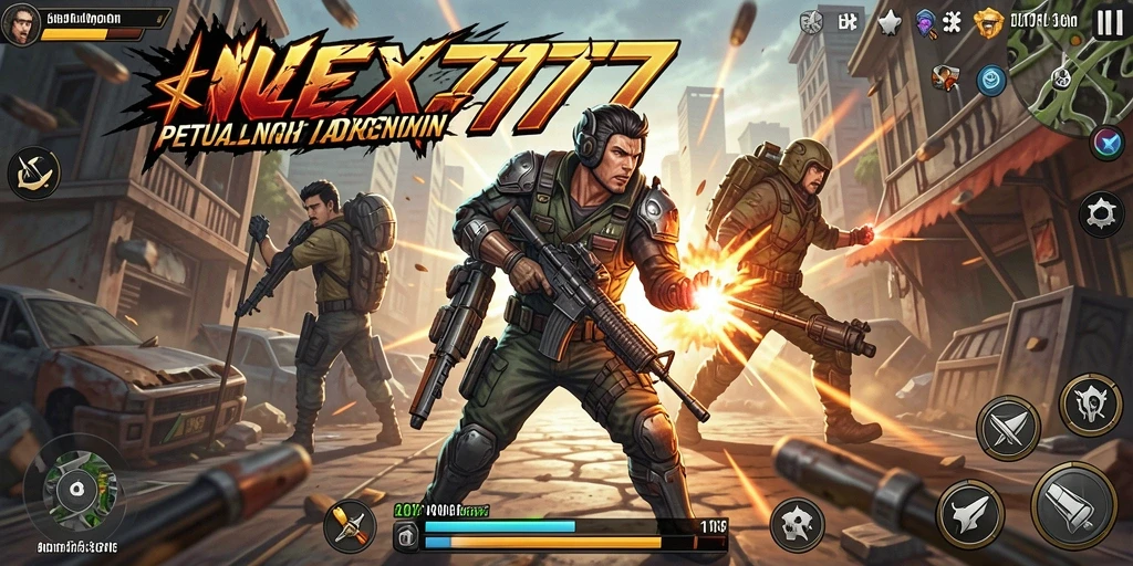 Tangkapan layar gameplay NEX777 yang menunjukkan aksi seru dan grafis menakjubkan.