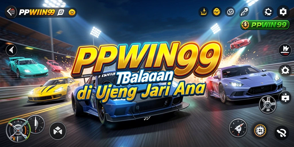 Gameplay menarik PPWIN99 dengan balapan yang seru dan mobil kustomisasi.