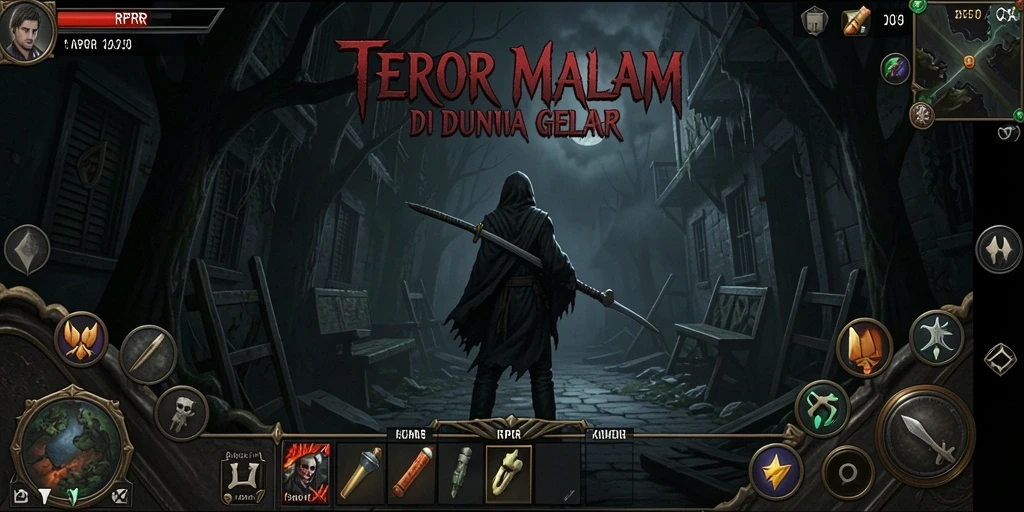Gameplay menegangkan RPRR yang penuh dengan ketakutan.