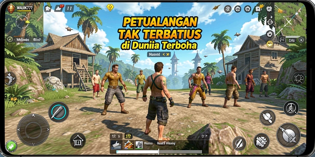 Tampilan menarik gameplay WAJIK777 dalam dunia terbuka.