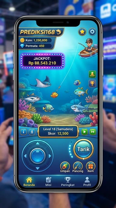 Tampilan utama aplikasi prediksi168 yang intuitif dan mudah dipahami.